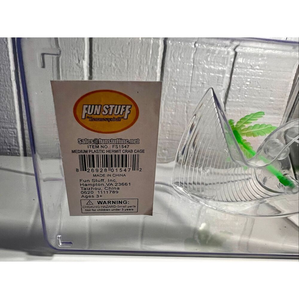 Portable Aquatic/Terrarium Tank, Plastic Carrier Cage with Lid and Handle NWT - Picture 12 of 12